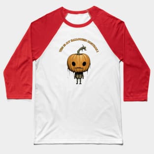 Coolest Pumpkin Ever Halloween Baseball T-Shirt